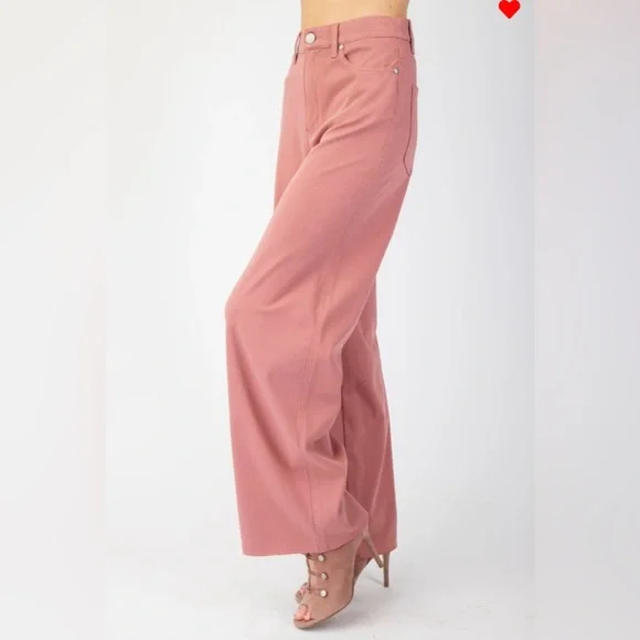 175. Soft Mauve pants, pink, various sizes - Picture 4 of 5